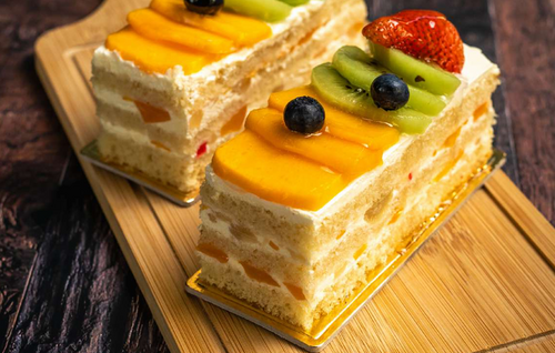 Mix Fruit Cake Slice