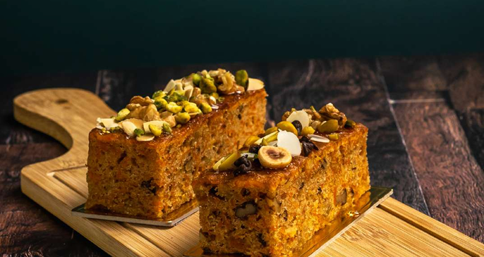 Carrot Cake Slice