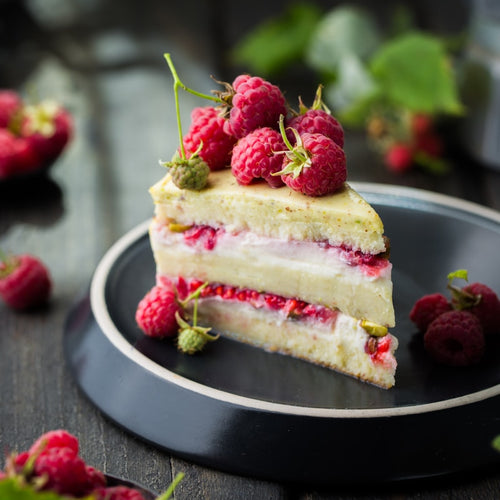 Vanilla Berries Slice
