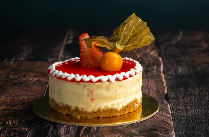 Strawberry Cheese Round